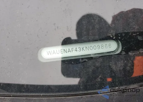 2019 Audi A4 Premium Plus from USA, damaged, VIN WAUENAF43KN009866